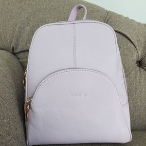 Nevenka Backpack Purse for Women Casual Shoulder Bag PU Leather Zipper